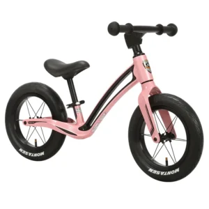 Montasen 12” Magnesium Kids Balance Bike – Pink