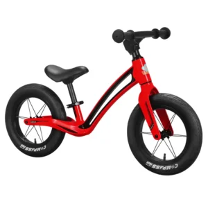 Montasen 14”  Magnesium Kids Balance Bike with Brake – Red