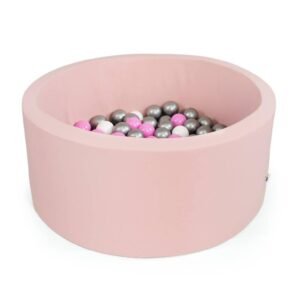 Misioo Smart Ball Pool Round 115×50 Pink