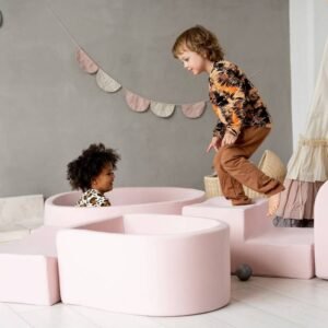 Misioo Smart Foam Playset Pink with 100 Balls