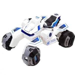 2.4G Deformation Motorbike – White