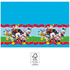 Mickey Mouse Paper Tablecover 120x180 cm. FSC