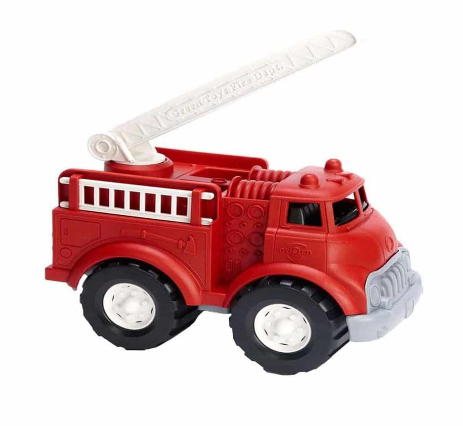 Eco Friendly Fire Engine Bricks Vehicle
